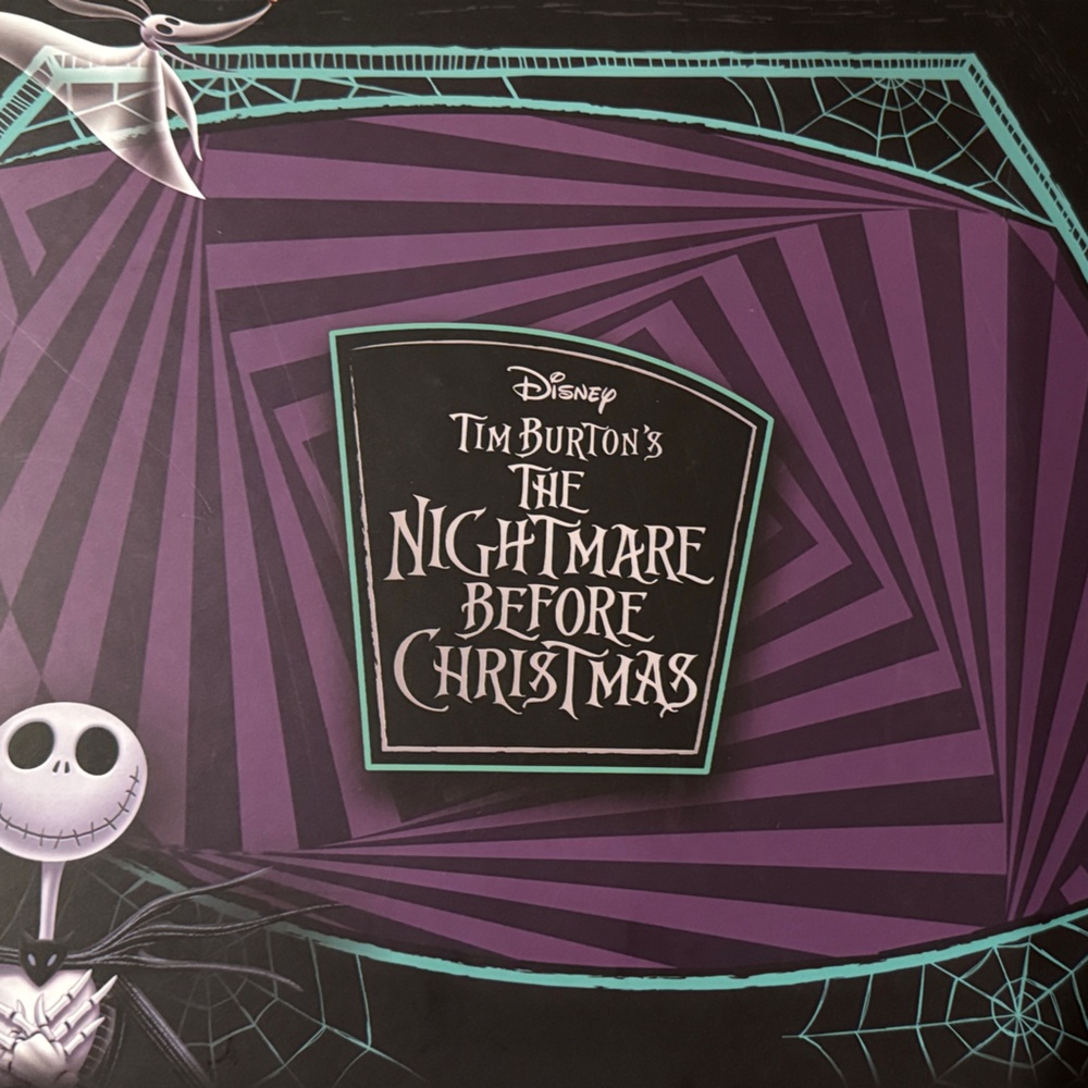 Disney The Nightmare Before Christmas Bag - Purple and Black
